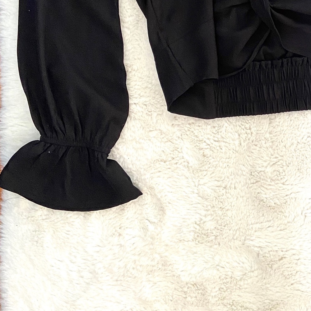 Polyester Ruched Long Sleeve - Picture 4 of 5